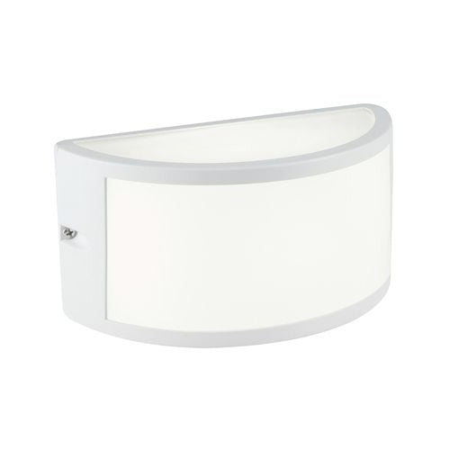 Sovil Petit White Half Moon 10W LED-Außenwandleuchte prezzo