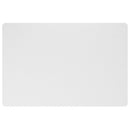 Tappetino per Sedia Ufficio Salvapavimento 100x150 cm in Plastica Trasparente   