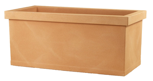 prezzo Vase aus Kunstharz Tulli Cassetta Smooth Classic Antiqued Verschiedene Größen