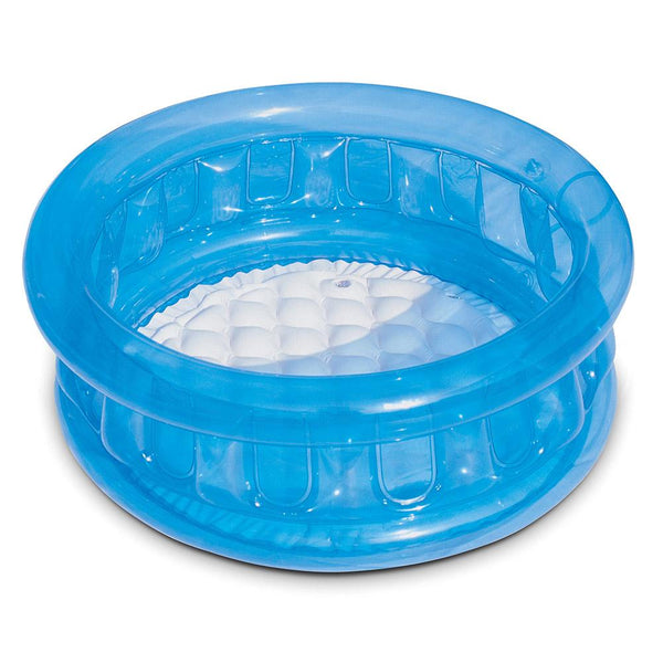 Runder aufblasbarer Kinderpool Round Baby 64x25H Hellblau 51112/B Bestway sconto