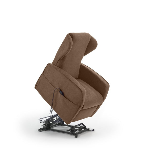 Poltrona Alzapersona Elettrica 2 Motori 73x101x86 cm Adele in Microfibra Dispositivo Medico 1 Marrone sconto