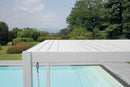 Pergola da Giardino 3x3m in Alluminio Bianca