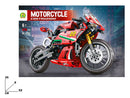 Costruzioni Moto 470 Pezzi Rosso      