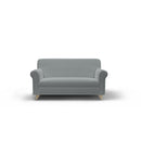 Copridivano Elasticizzato in Poliestere Iris Grigio Chiaro Varie Misure