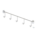 Appendiabiti da Cucina Supra Imballo 1 Pezzo Cromato Brillo Acciaio Emuca