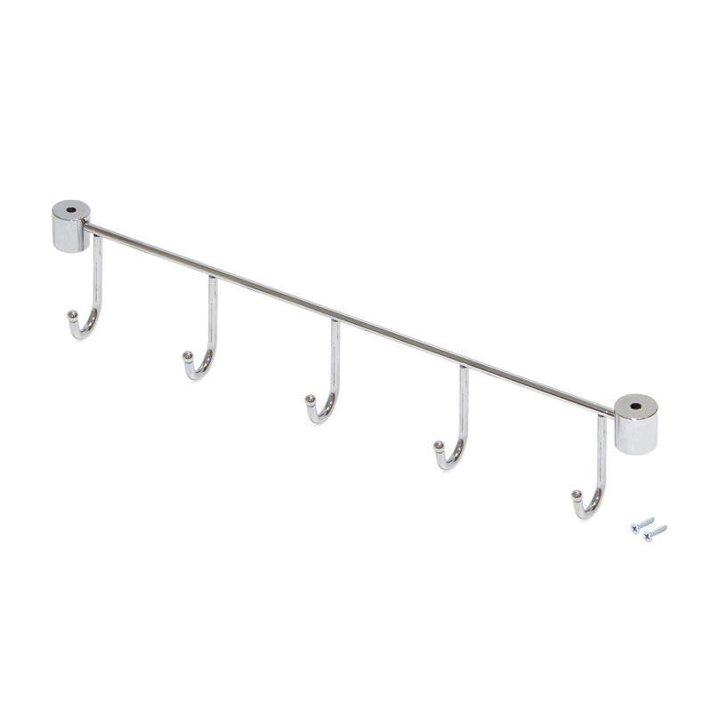 Appendiabiti da Cucina Supra Imballo 1 Pezzo Cromato Brillo Acciaio Emuca