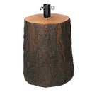 Base per Albero di Natale a Forma di Tronco marrone cm Ø30xh50