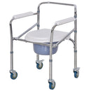 Sedia a Rotelle Impermeabile con WC Rimovibile  
