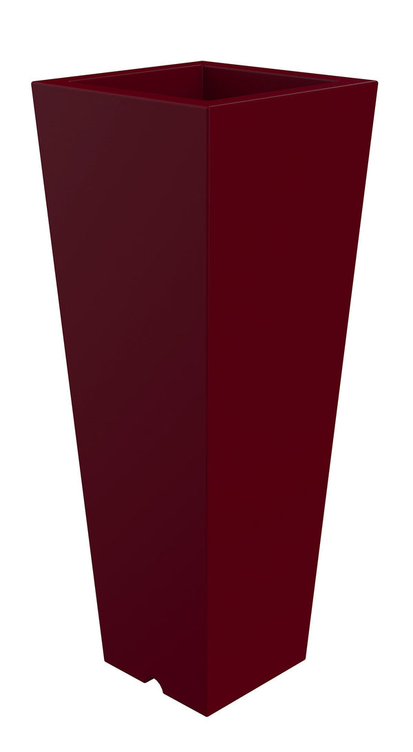 Vaso 37,5x102 cm in Resina Arkema Quadro 102 Ruby prezzo