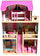 Puppenhaus 3 Etagen 59x33x90 cm in Holz