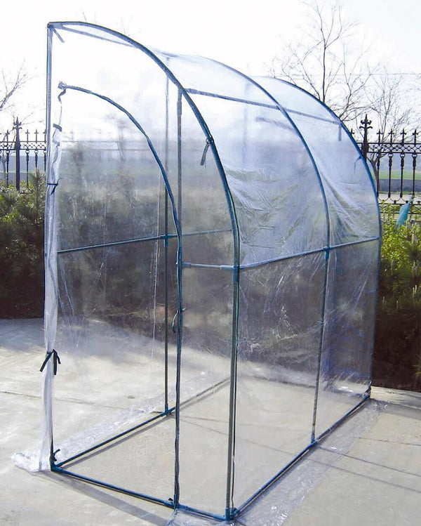 An der Wand befestigtes Garten-Gewächshaus aus Metall und PVC Bertozzi prezzo