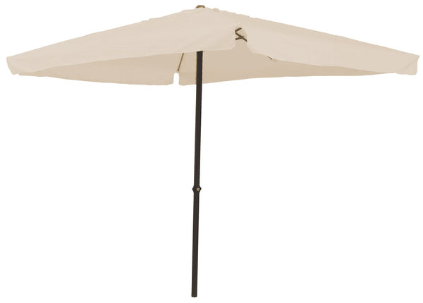 Quadratischer Sonnenschirm 3x3 m Stahlkonstruktion für Outdoor Garden Ecru prezzo