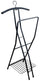 Herrendiener aus Metall mit Stiel 47x42x113 cm Fadi Schwarz