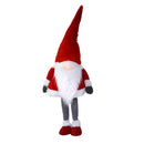 Pupazzo Gnomo in Tessuto rosso cm 55x43xh156