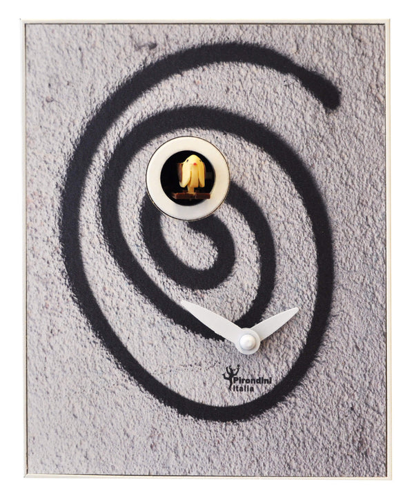 online Wandkuckucksuhr 16,5x20x10cm Pirondini Italia D'Apres Graffiti