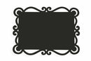 Set 6 Tovagliette 44x32 cm in Plastica Villa d'Este Home Tivoli Dorian Nere