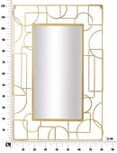 Mirror Marie 80x6x120 cm in Ferro Oro
