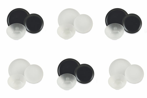 sconto 18-teiliges Tafelservice aus Steingut Villa d'Este Home Tivoli Contemporanea