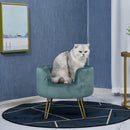 Poltrona per Cani e Gatti 41,5x41,5x36,5 cm  Verde