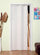 Innen-Falttür 83x214 cm aus Saba Caroline White Ash PVC