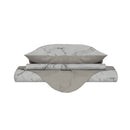 Copripiumino con Federe Stampato in Microfibra Marble Varie Misure