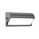 Lampada Applique con Visiera Colore Grigio per Esterno Linea Umbe Sovil