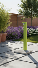 Fontana da Giardino con Rubinetto e Base in Cemento Belfer 42/QBM Verde Acido