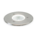 Faretto Segnapassi Calpestabile da Esterno a LED 3W Ø10 Sovil Texas Acciaio