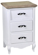 Mobiletto 3 Cassetti in Legno Country