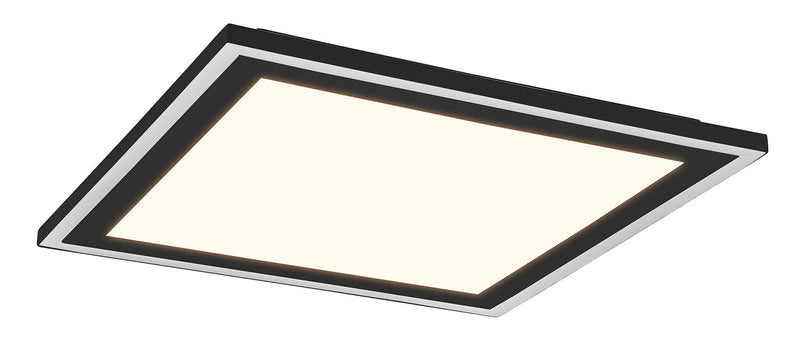 Plafoniera da Interno a LED in Plastica Nero Opaco