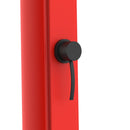 Doccia Solare da Giardino 22L Miscelatore e Lavapiedi Sined Sole Rossa