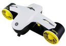 Seascooter Acqua Scooter Elettrico Yamaha Seawing II 8Km/h Bianco e Giallo