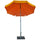 Stahl Sonnenschirm Ø200cm Maffei Venezia Duplex Gelb/Weiß und Gelb