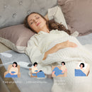 Coperta Elettrica 160x140 cm con 5 Livelli di Calore e 2 Telecomandi in Pile e Poliestere Grigio      