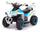 Mini Elektro Quad für Kinder 6V Kidfun Invictus Weiß