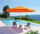 Ombrellone da Giardino in Alluminio Ø 4m Vorghini Grecale Arancione