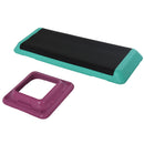 Stepper per Aerobica 110x40x20 cm Antiscivolo e Regolabile su 3 Livelli in Plastica Multicolore   