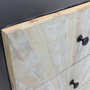 Mobile Stanley 45x35x110 h cm in Legno Marrone