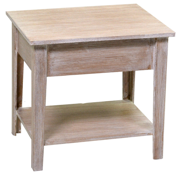 sconto Adami Stuttgart Rechteckiger Nachttisch aus Holz