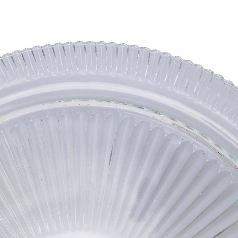 Piatto da Portata Ø33x2,5 cm  in Vetro VdE Tivoli 1996