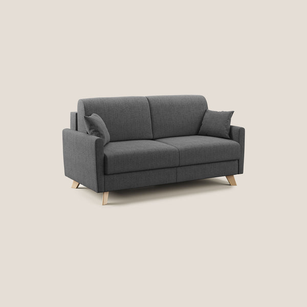 prezzo Divano Letto 3 Posti 180x94x97 cm in Tessuto Grigio