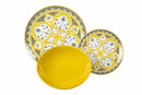 Servizio Piatti 18 Pezzi in Porcellana e Gres Multicolor Villa d'Este Home Tivoli Marocco