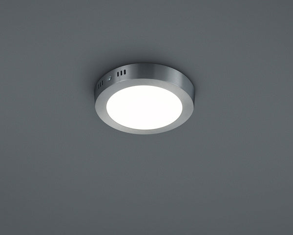 Plafoniera da Interno a LED in Alluminio Nichel Opaco sconto
