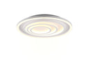 Plafoniera da Interno a LED in Metallo Bianco Opaco