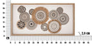 Stampa su Tela Marcy 1 70x2,8x35 cm in Legno e Tessuto
