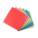 Tappeto Sottopiscina Morbido 6 Pezzi 60x60 cm Multicolor