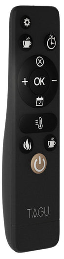 Camino Elettrico da Pavimento Effetto Fiamma 1500W Tagu Hagen Bianco