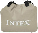 Materasso Singolo Gonfiabile 99x191x42 cm Floccato da Campeggio con Pompa Intex 405131