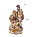 Natività con Carillon H22 cm in Porcellana