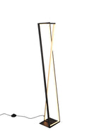 Piantana da Interno a led in Metallo Nero Opaco